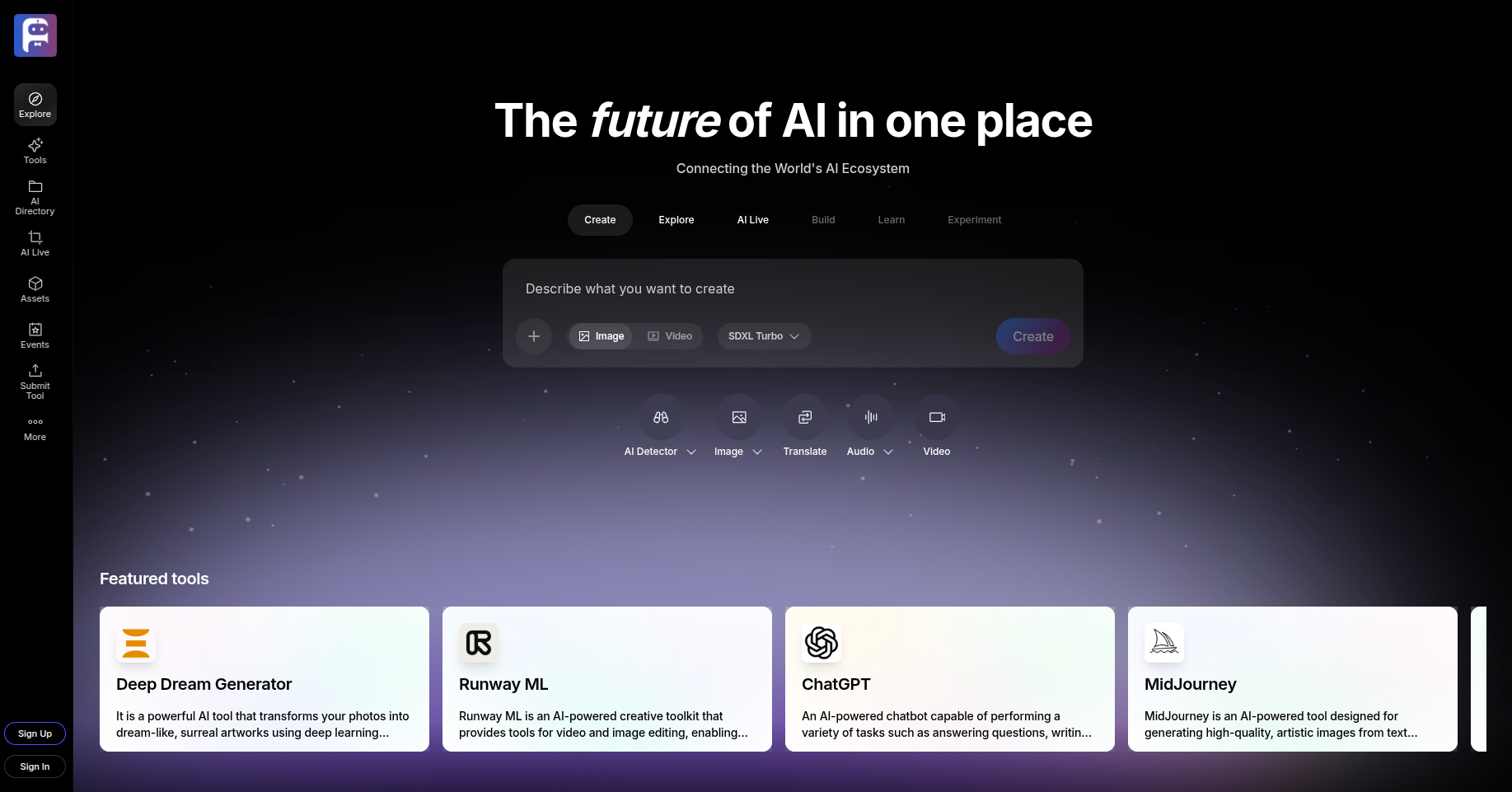 FutureStore AI app preview
